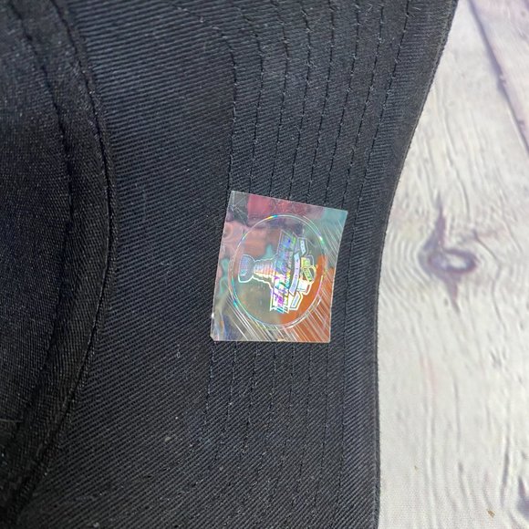 Zephyr LA Kings 2014 Stanley Cup Champions Hat Cap Stretch Fit Size M/L Black - Picture 9 of 10